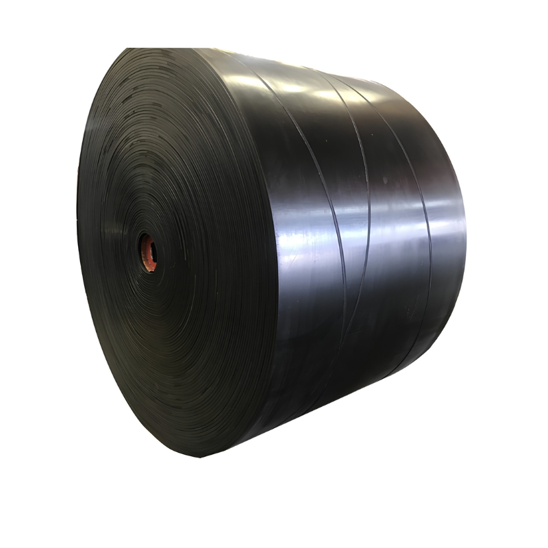 Heat resistant conveyor belt roll overview